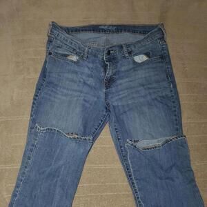 Old Navy Women's Blue and Navy Jeans